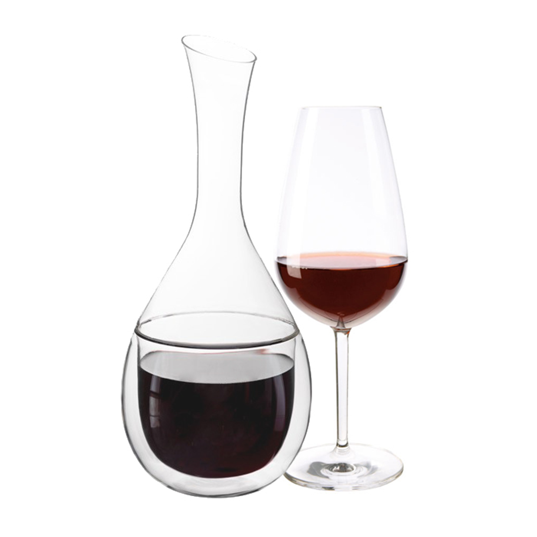 ONEforALL Rotwein-Set: Decanter + 6er Pack (red)