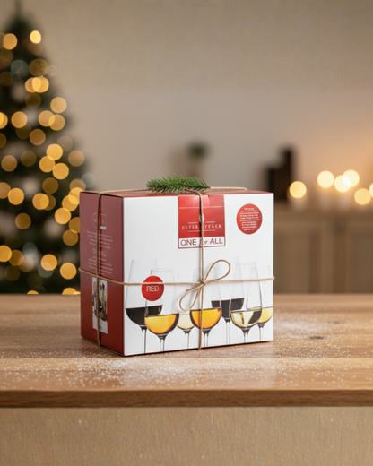 ONEforALL Universalglas – 12er Pack (red)