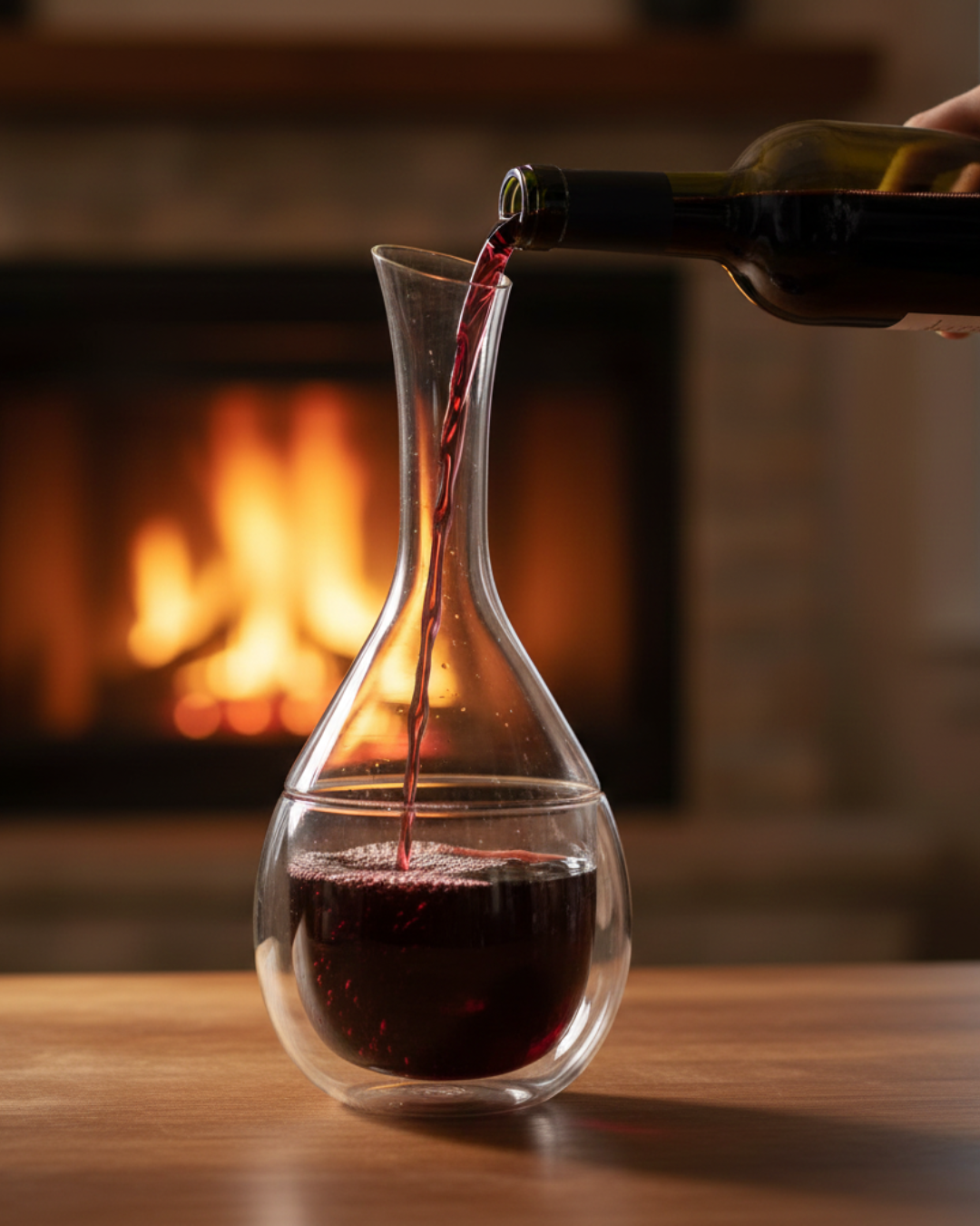 ONEforALL Rotwein-Set: Decanter + 6er Pack (red)