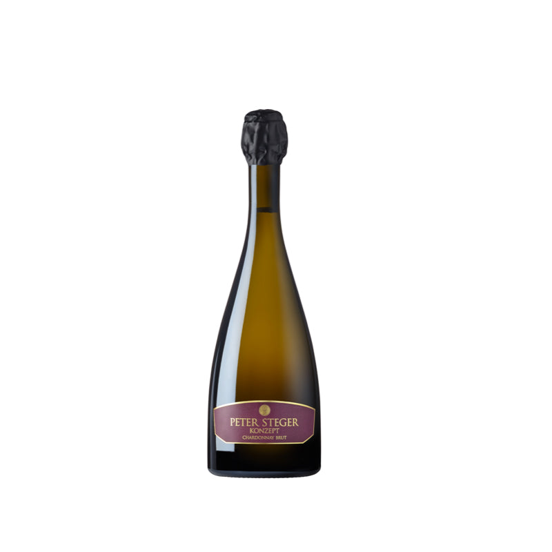 6x Peter Steger Konzept 2014 Chardonnay Brut, Baden 0,75l